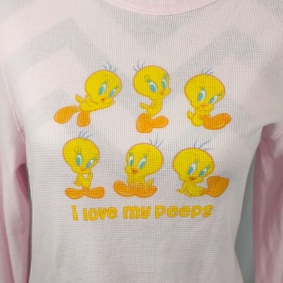 Looney Tunes Tweety Thermal Shirt - Picture 2 of 6
